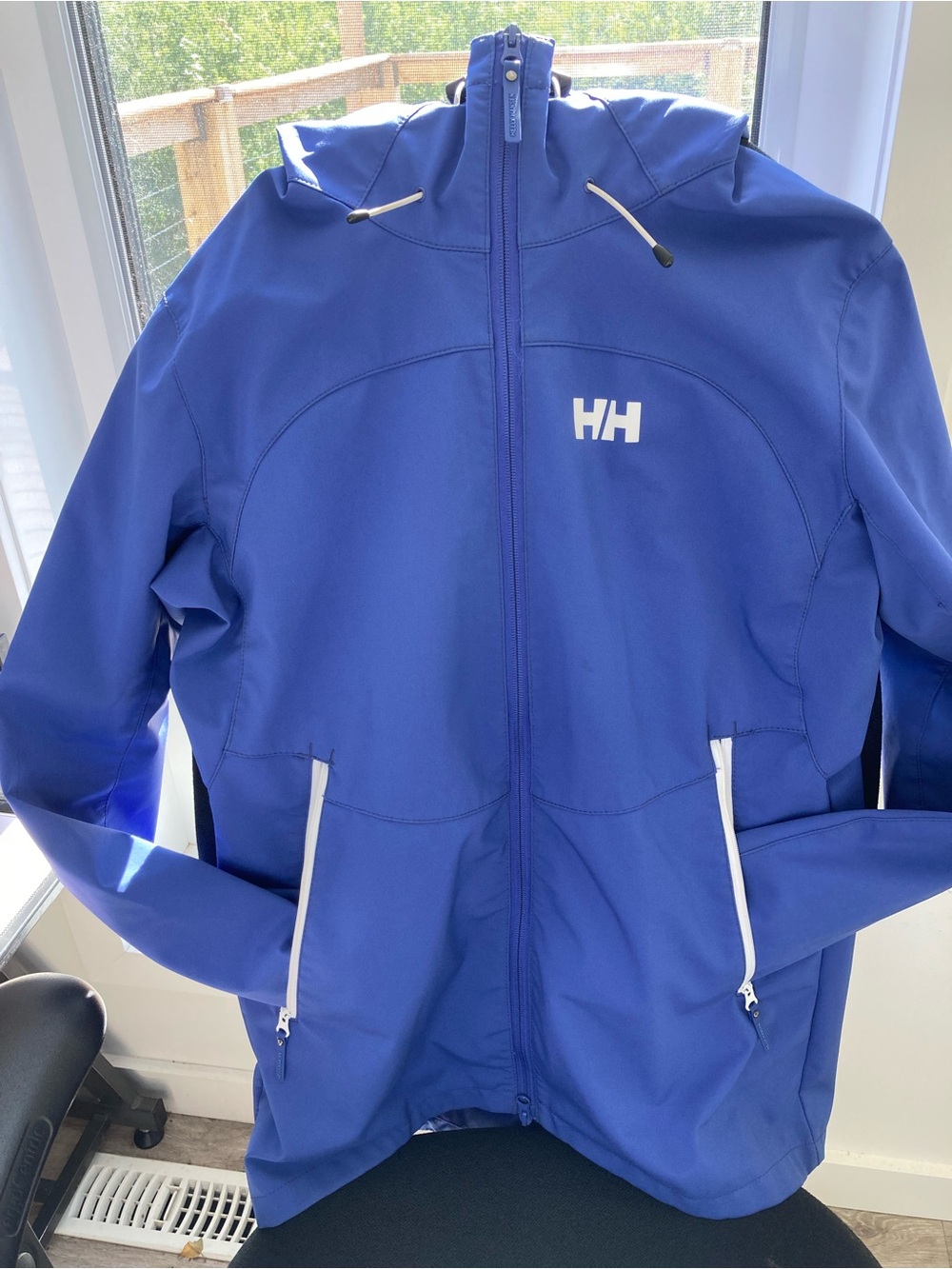 Helly Hansen Women Royal Blue Windbreaker Jacket Paramount Series